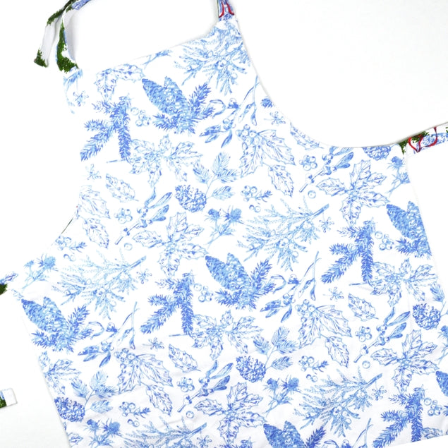 CHINOISERIE HOLIDAY APRON