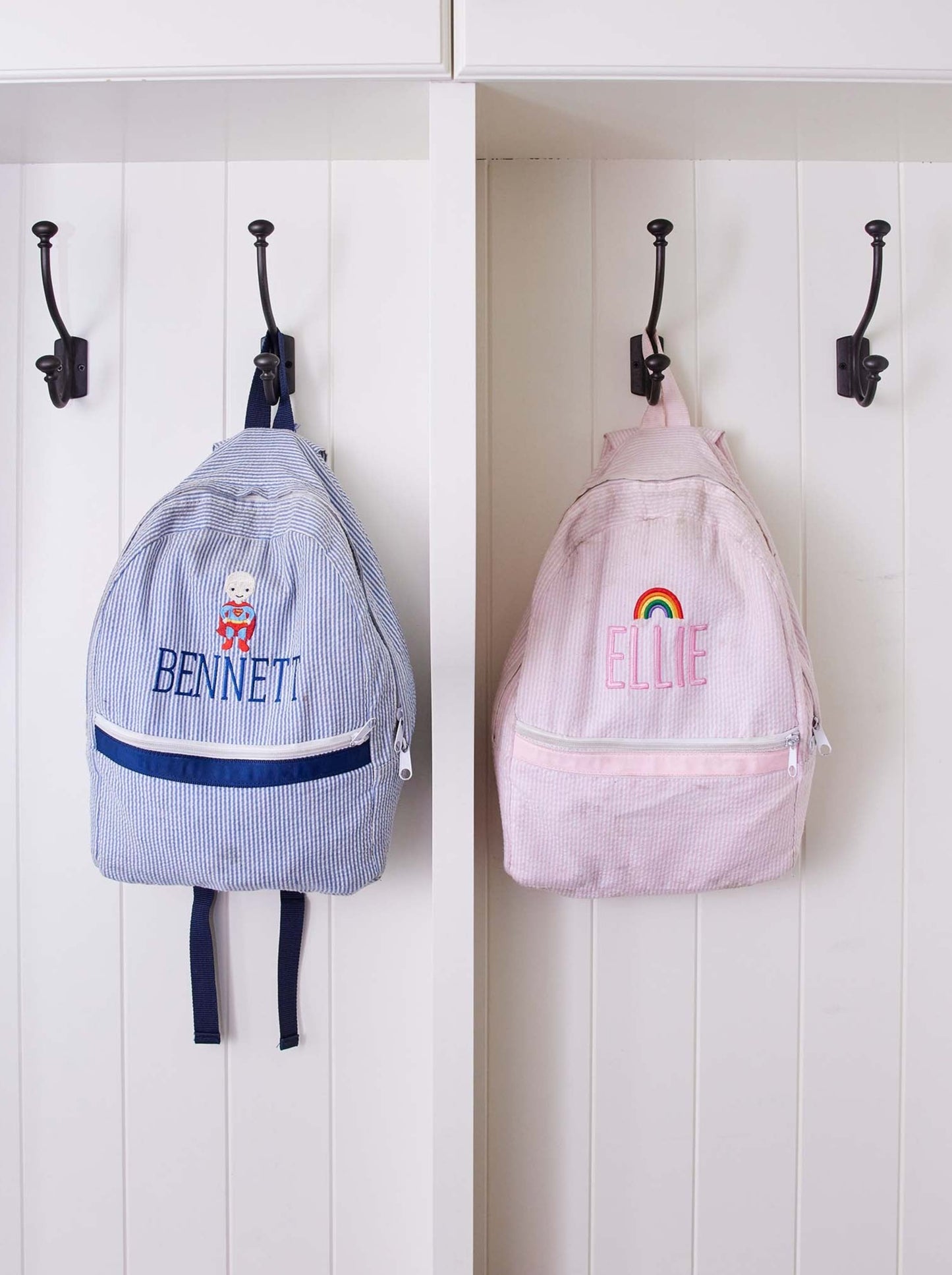 Seersucker Backpack