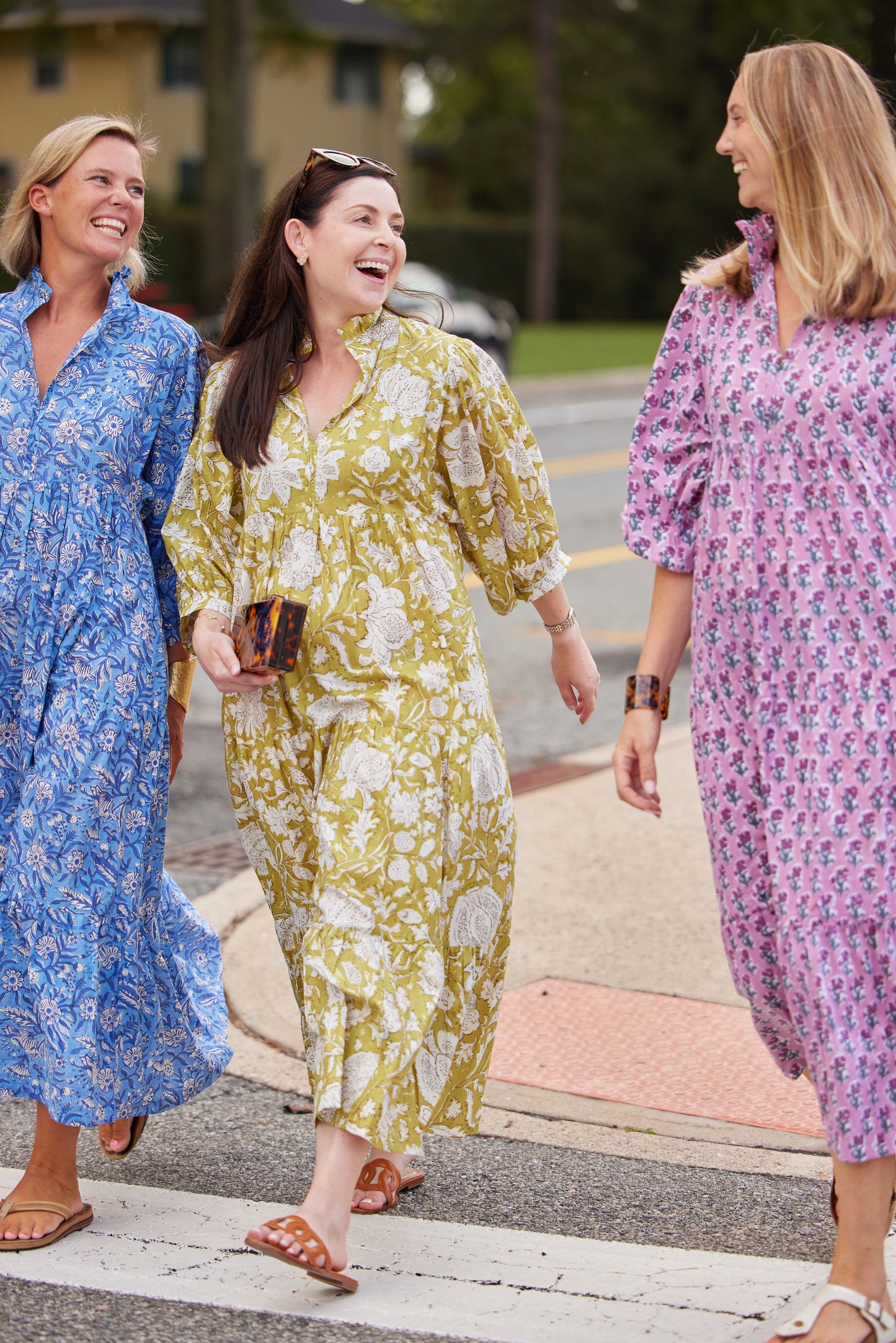 PALMETTO PRINT DRESS
