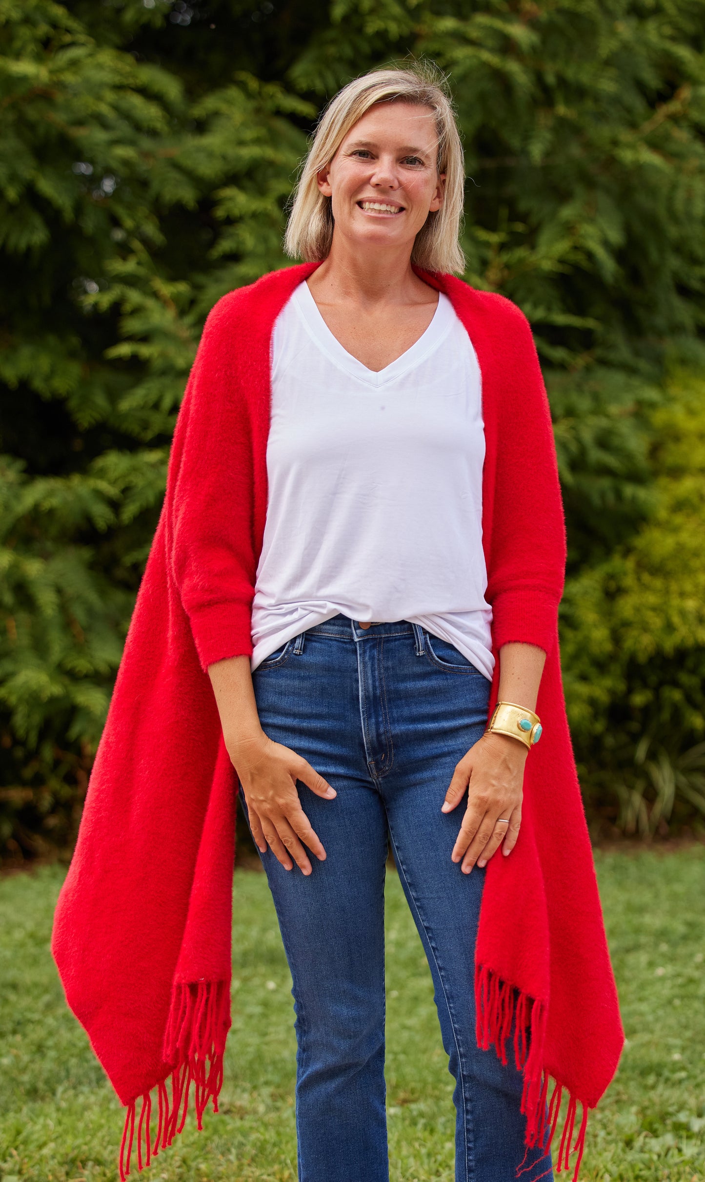 FALMOUTH FRINGE WRAP