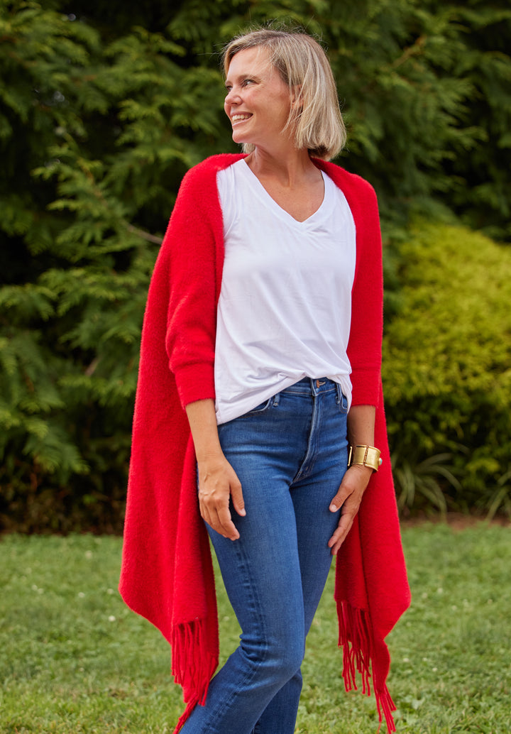 FALMOUTH FRINGE WRAP