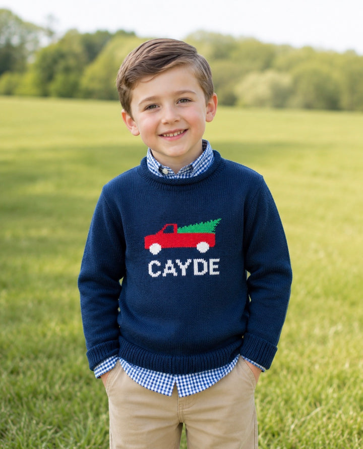 Personalized Christmas gift for kids sweater