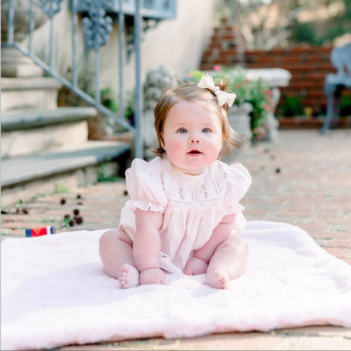 LUXE FAUX FUR BABY BLANKET