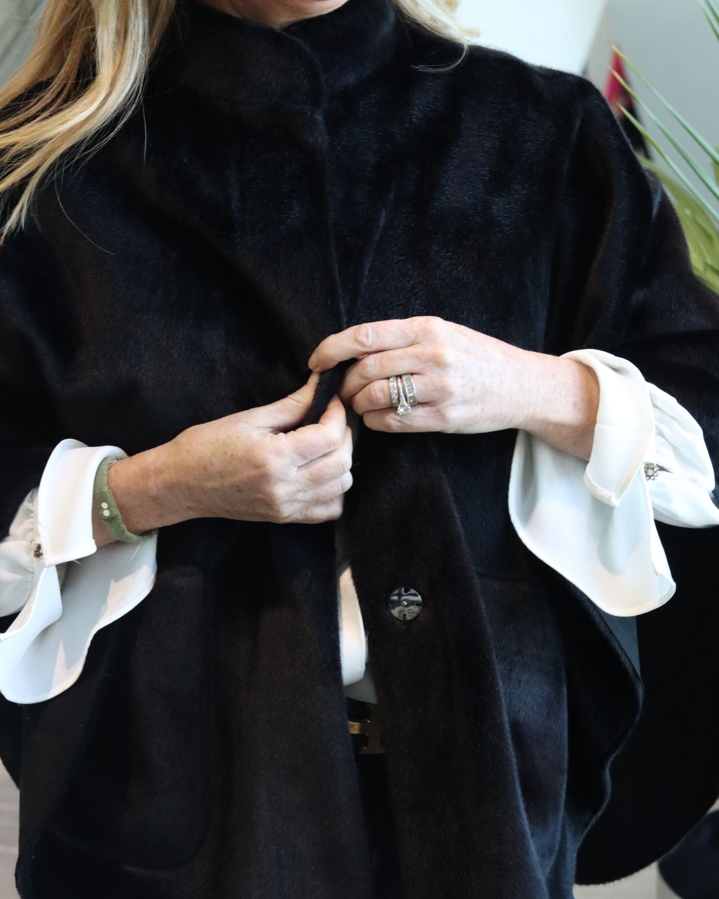 Lenox Faux Fur Topper