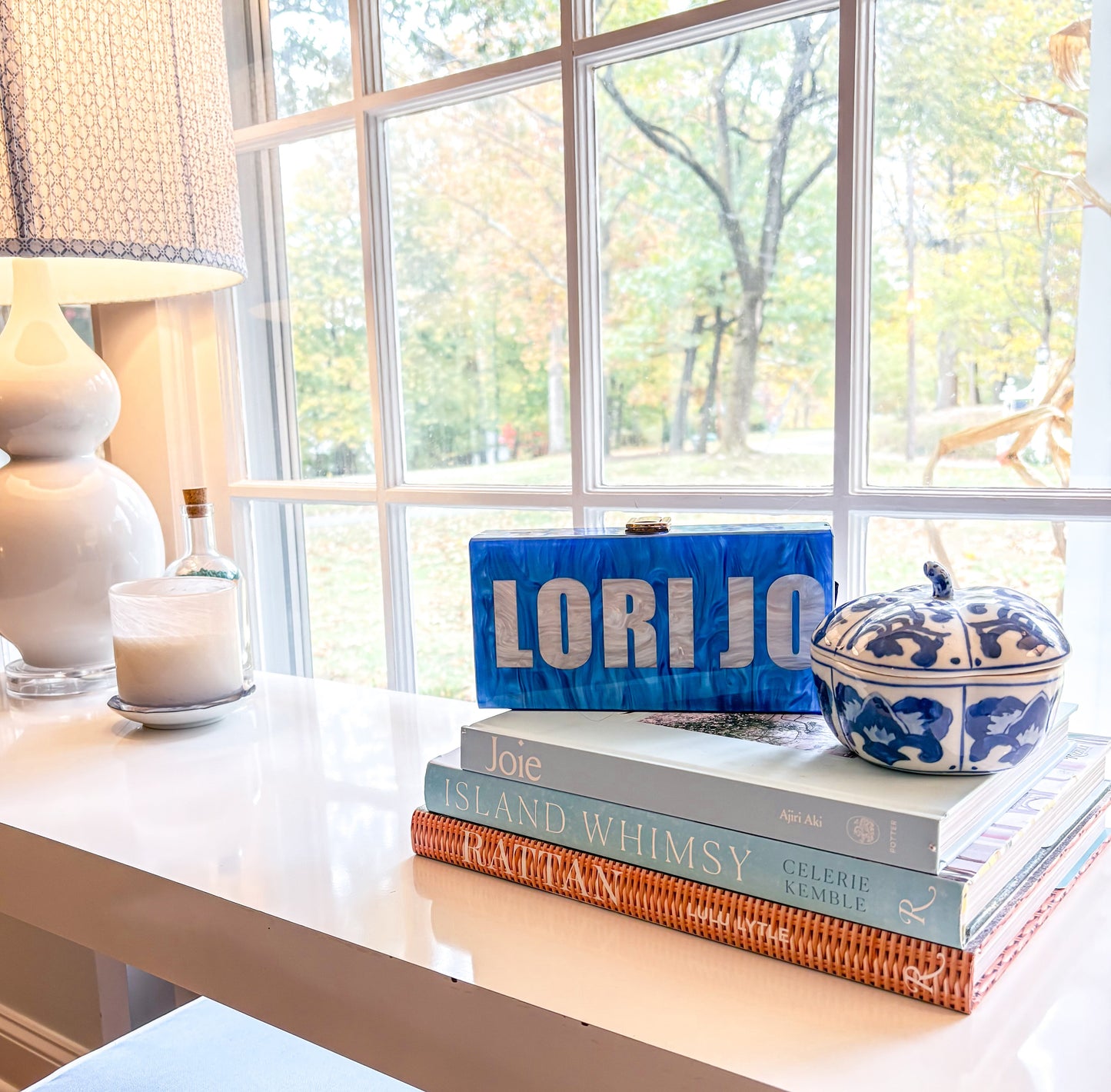 PERSONALIZED ACRYLIC CLUTCH