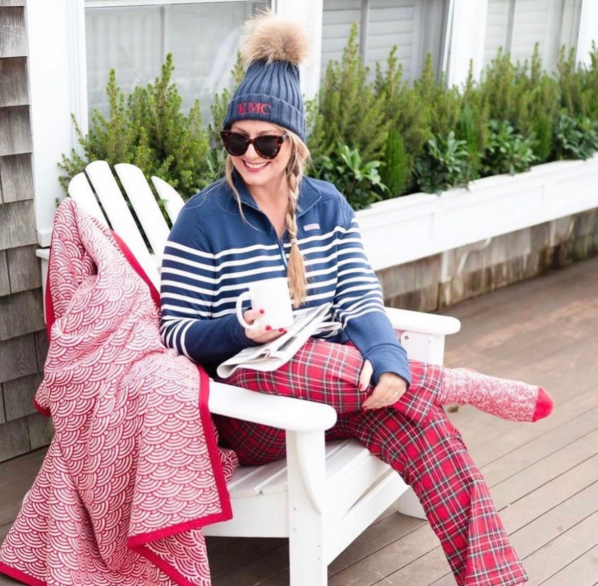 FAUX FUR POM HAT