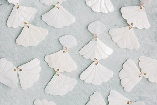 SANIBEL SHELL DROP EARRINGS