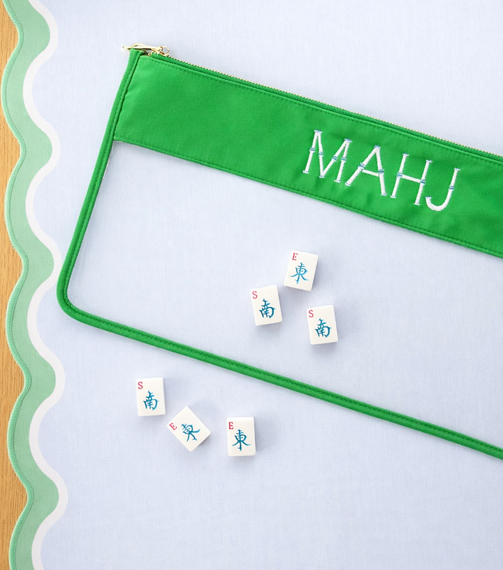 Personalized Mahjong Tile Pouch
