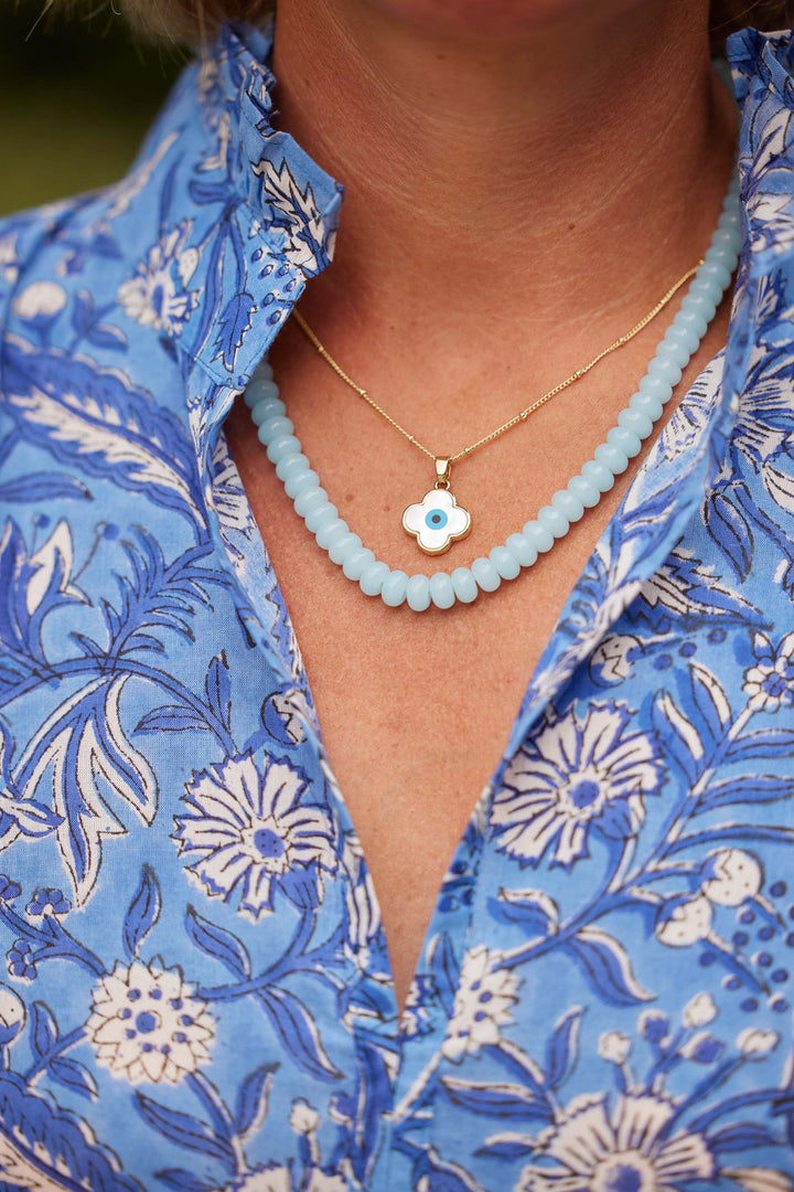 Aqua Candy Necklace