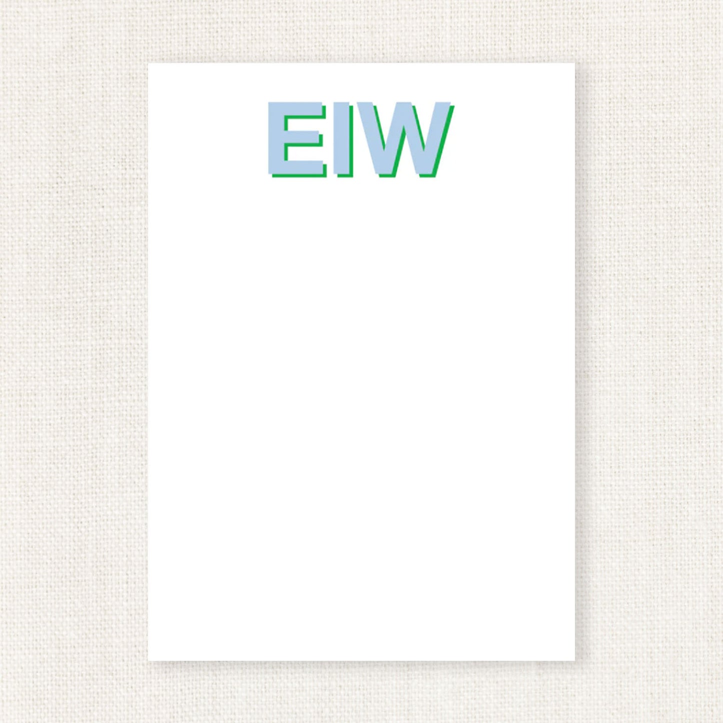 Shadow Initial Notepad