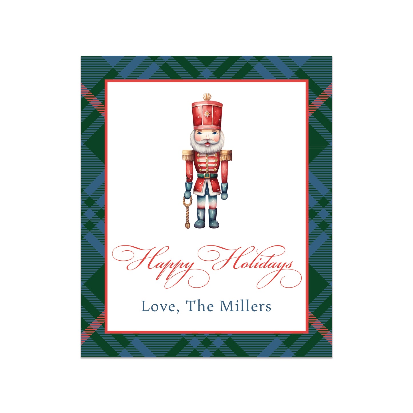 NUTCRACKER GIFT STICKERS