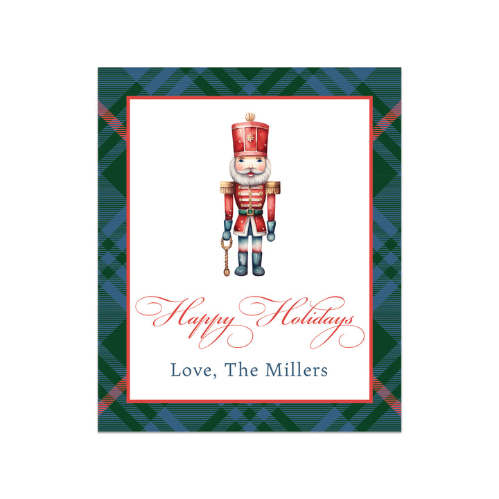 NUTCRACKER GIFT STICKERS