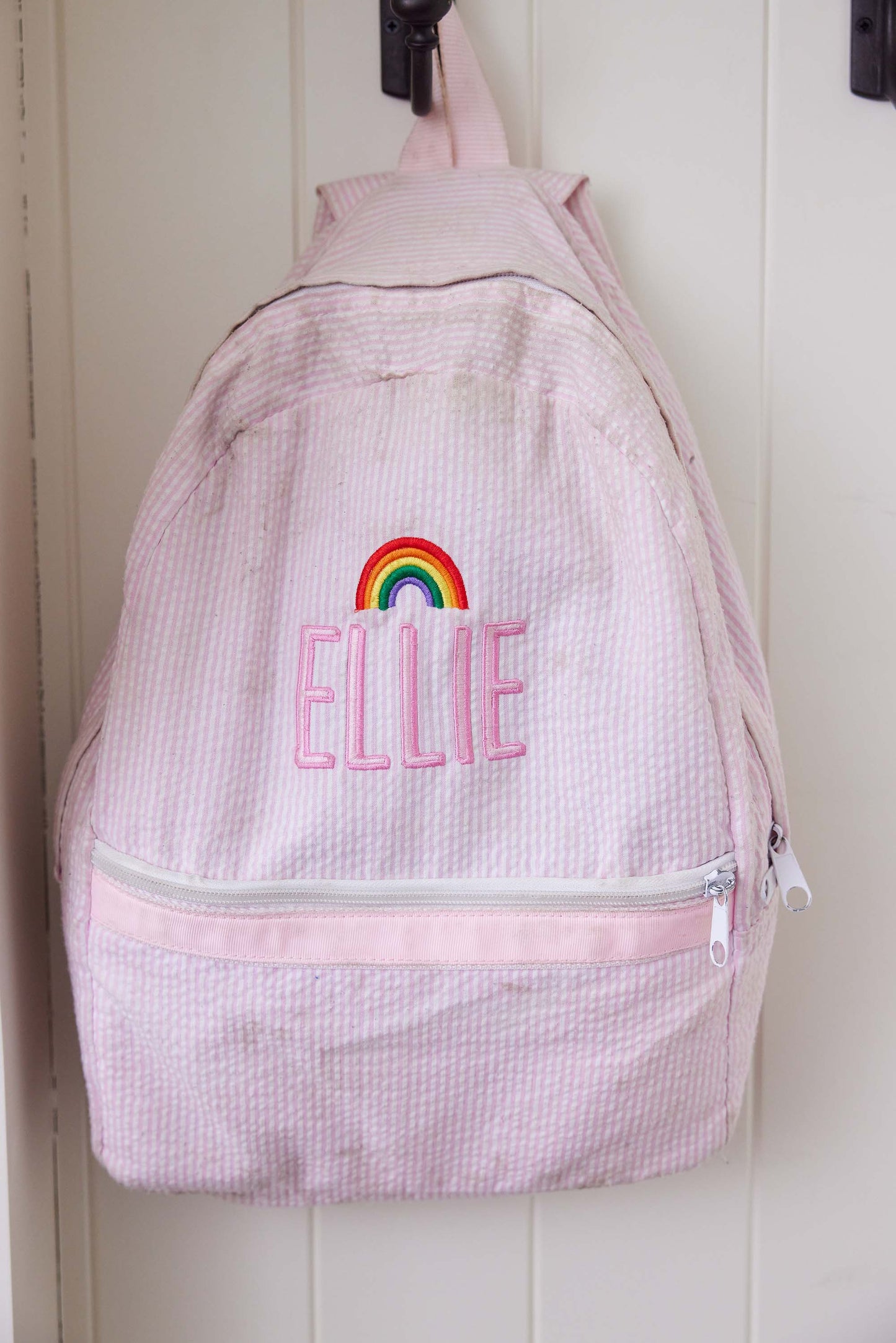Seersucker Backpack