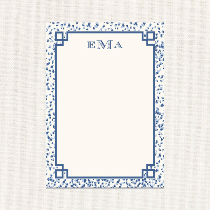 SPOTTED BLEU NOTEPAD