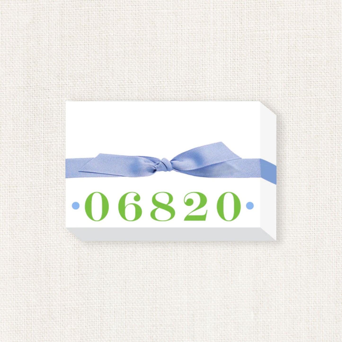 Chunky Zip Code Notepad