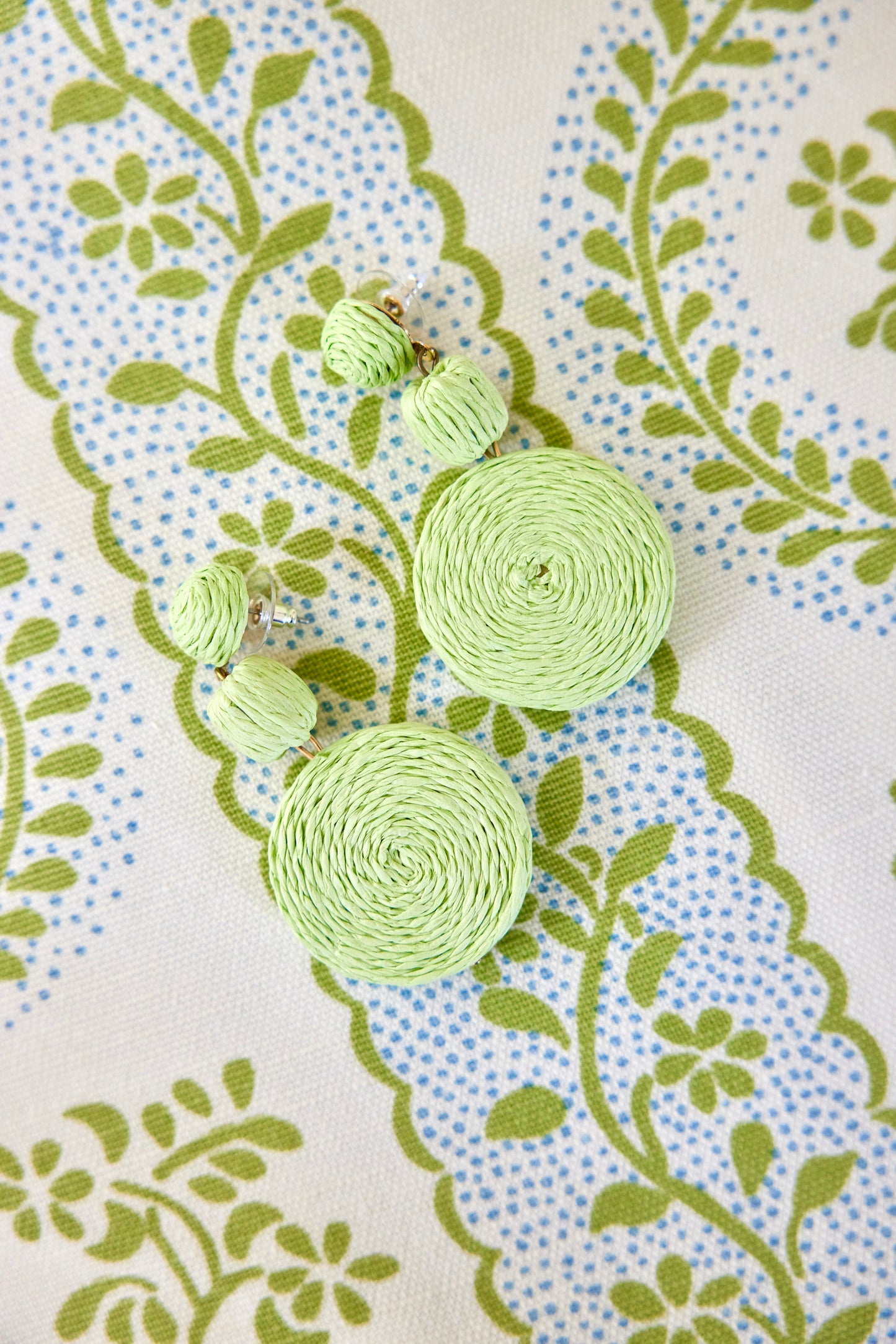 HARBOR RAFFIA DROP EARRINGS