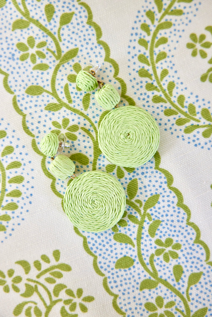 HARBOR RAFFIA DROP EARRINGS