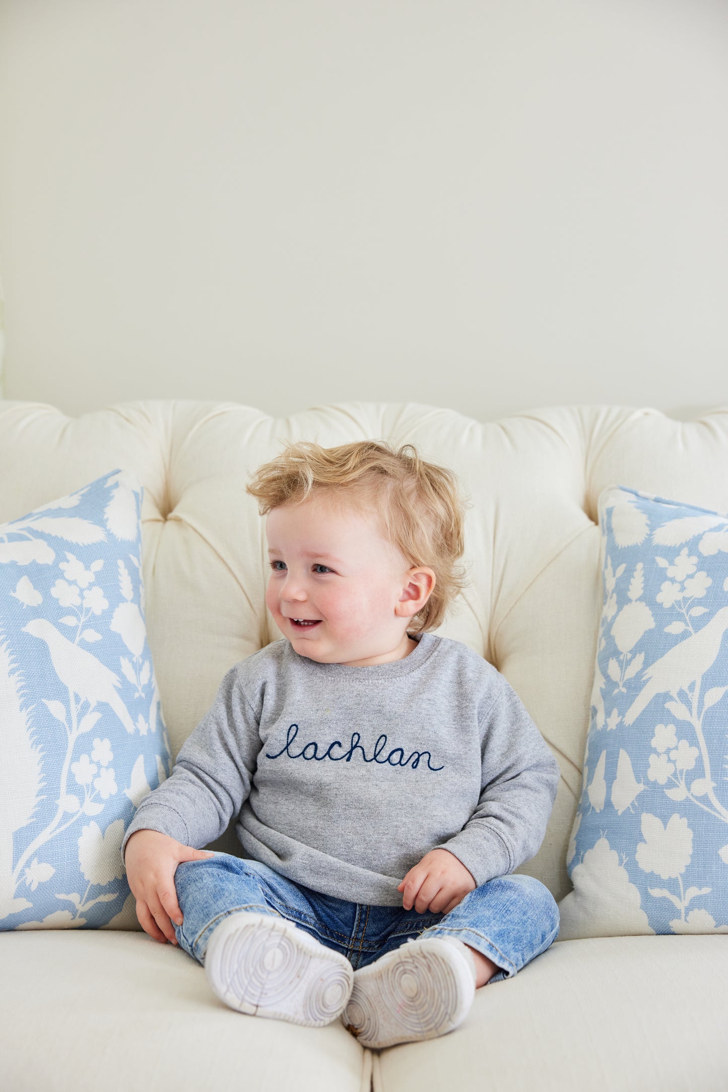 The Children's Embroidered Pullover