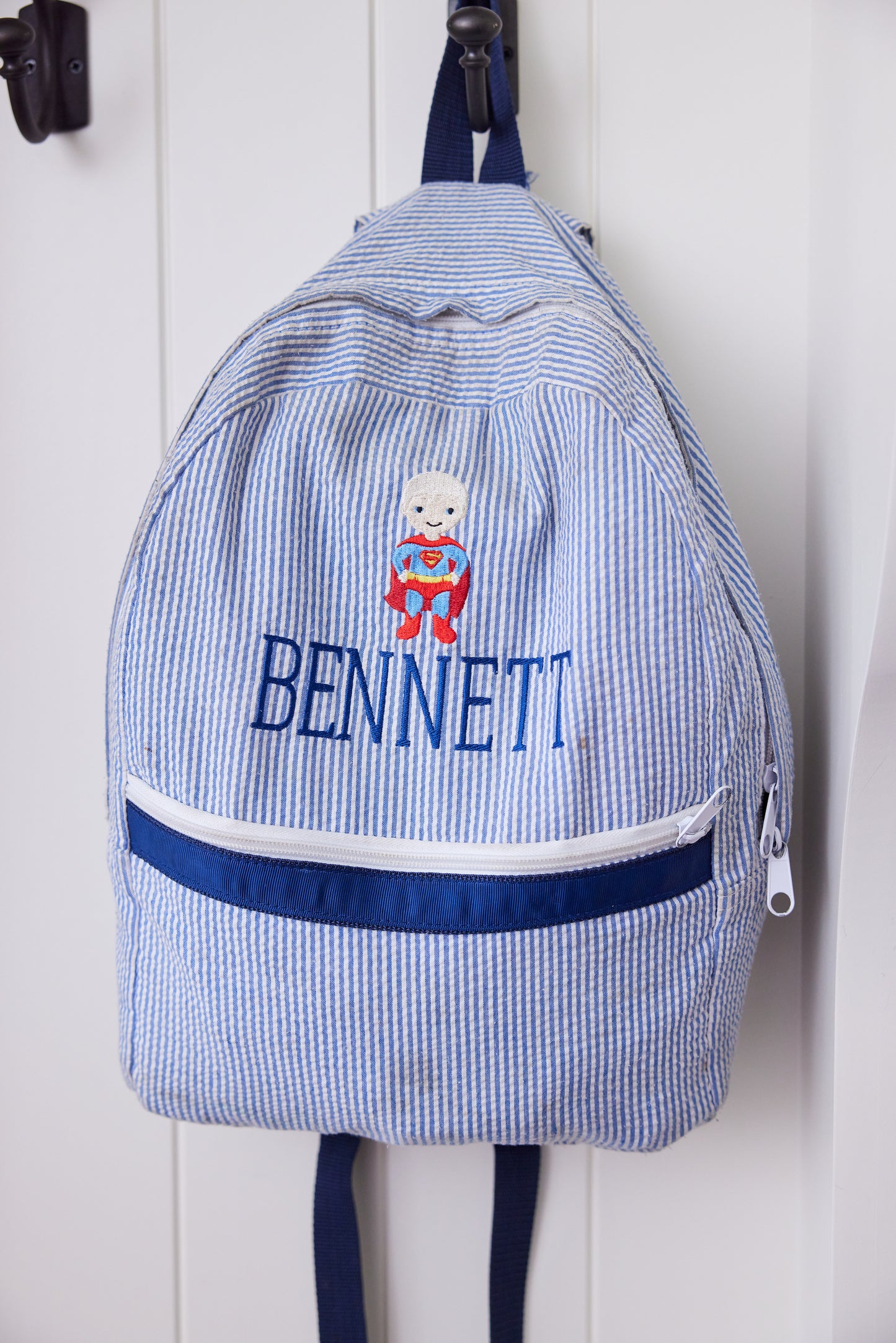 Seersucker Backpack