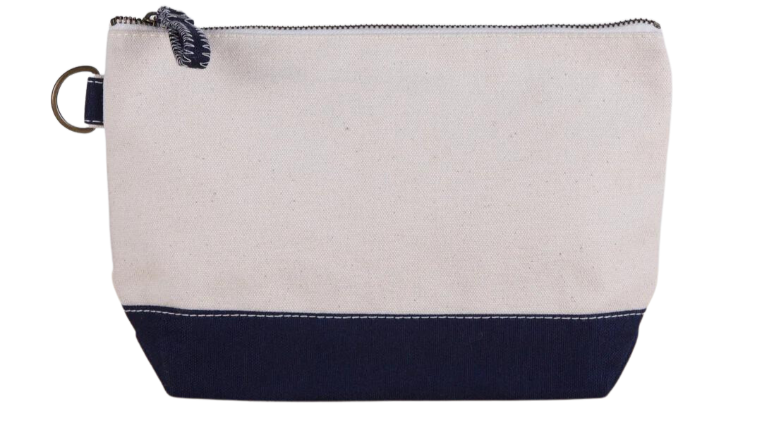 Customizable Canvas Zipper Pouch – The Monogram Corner Customizable Canvas Zipper Pouch – The Monogram Corner