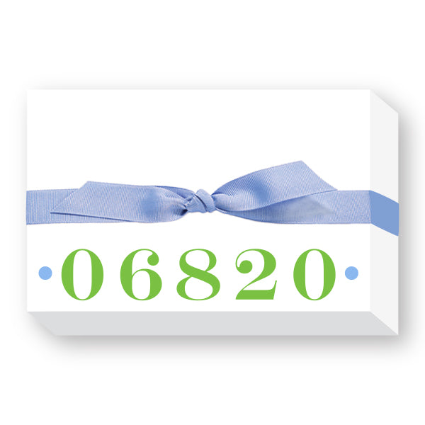 Chunky Zip Code Notepad