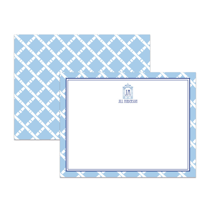 Blue Pagoda Notecards