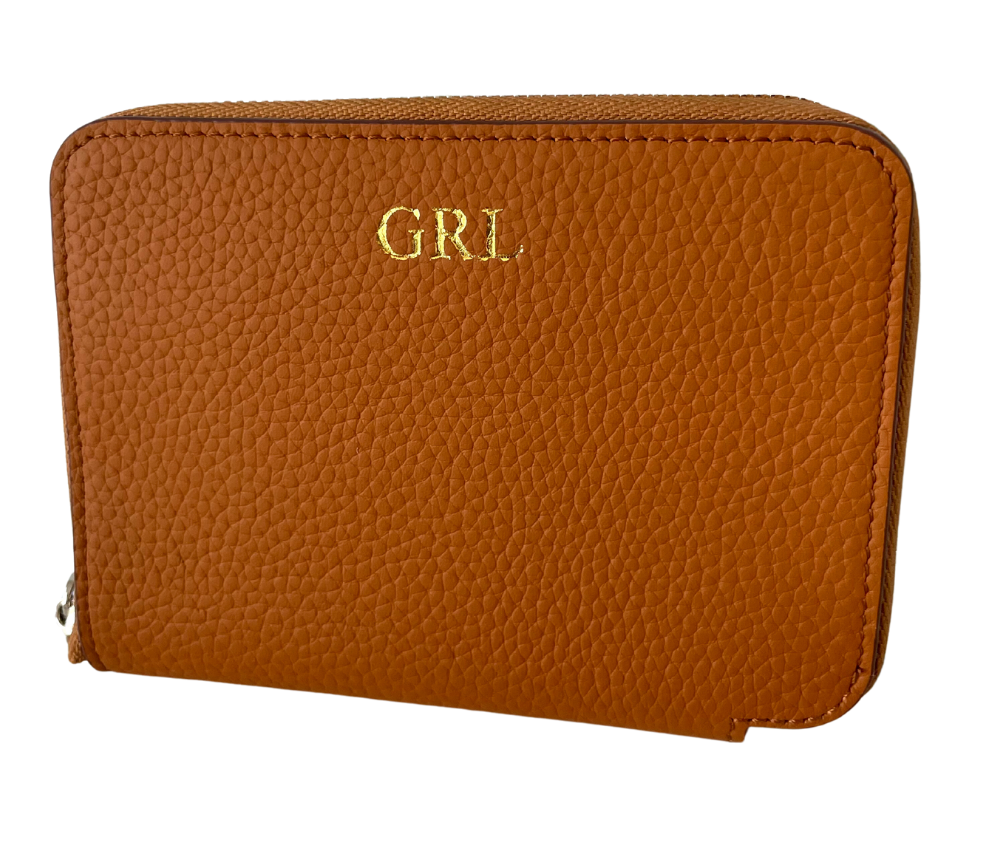 Monogram Zipper Wallet
