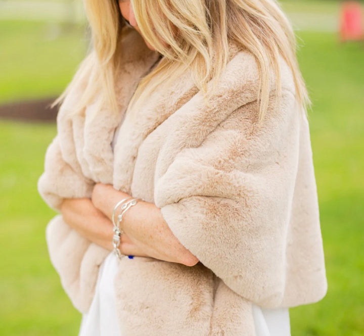 Faux Fur Capelet