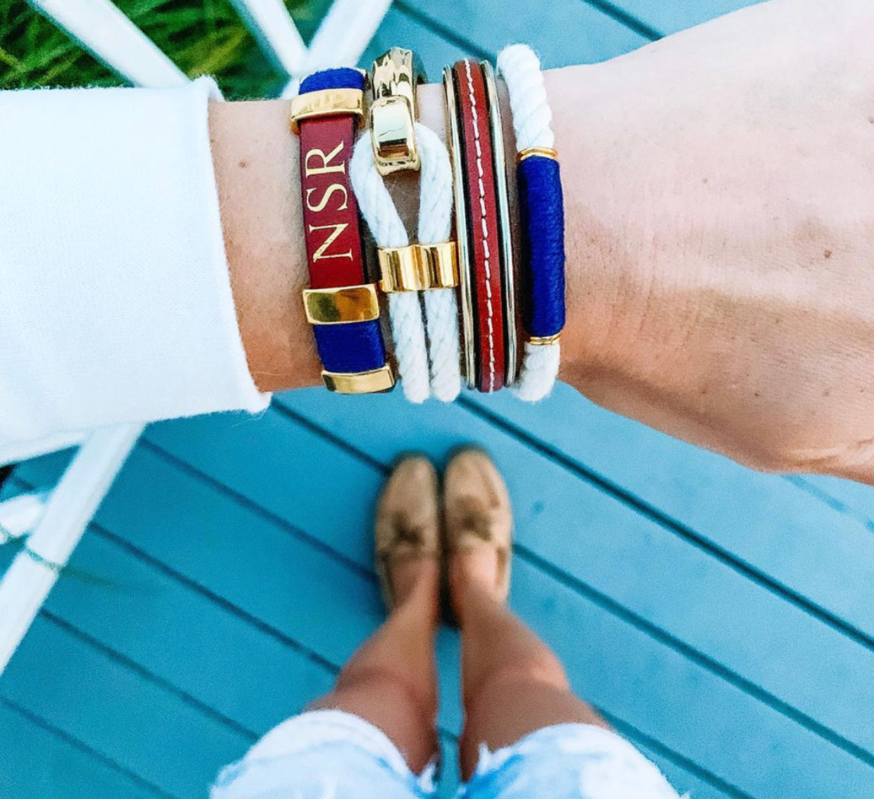 PERSONALIZED LEATHER BRACELET