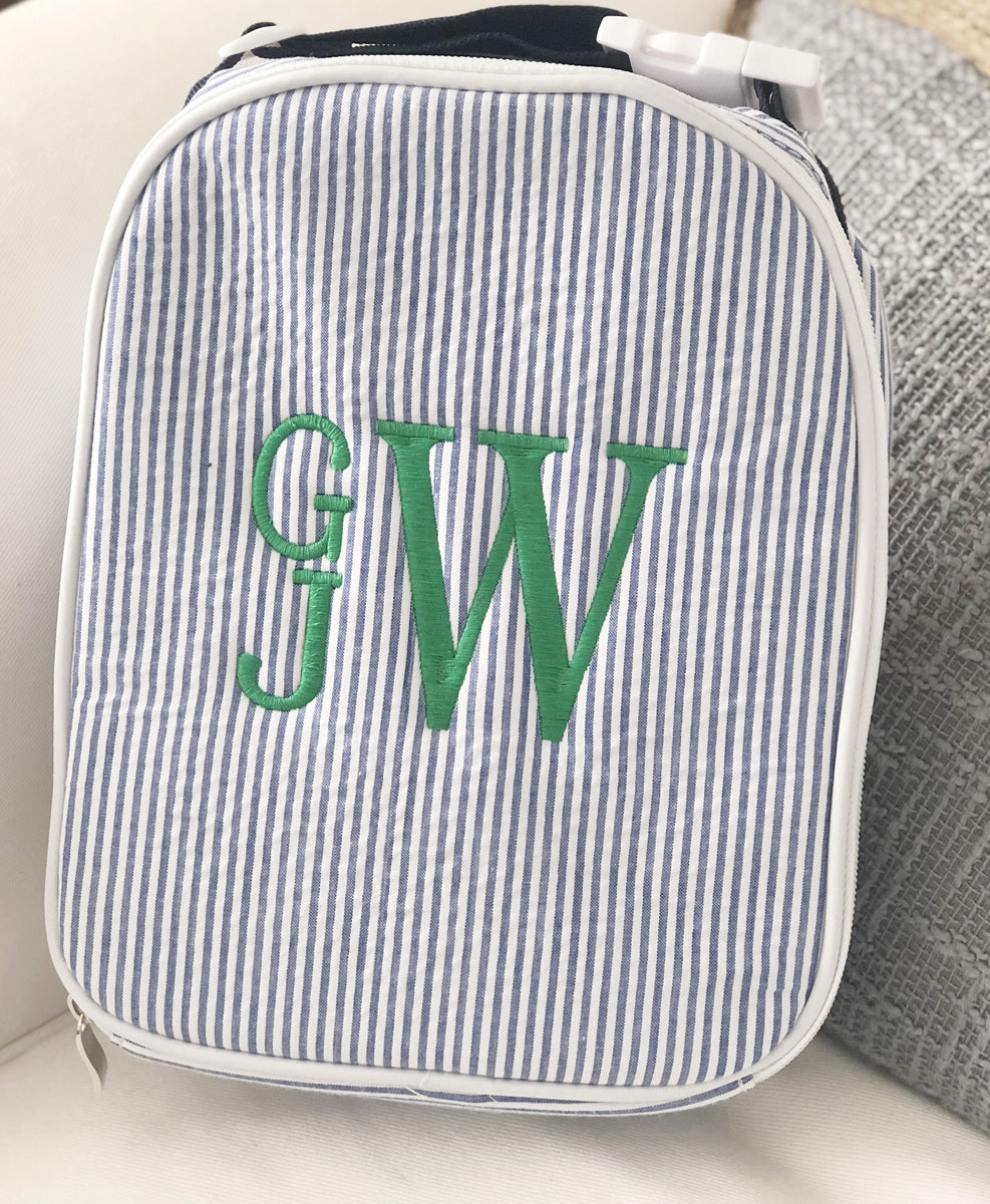 Seersucker Lunch Box