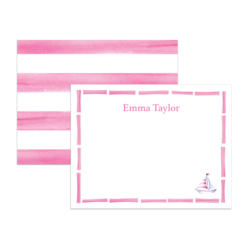 Nautical Stripe Notecards