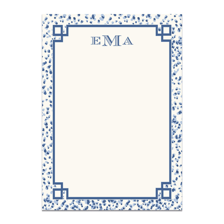 SPOTTED BLEU NOTEPAD