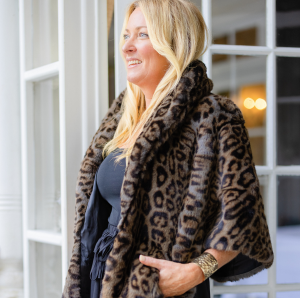 Faux Fur Capelet