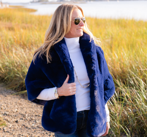 Faux Fur Capelet
