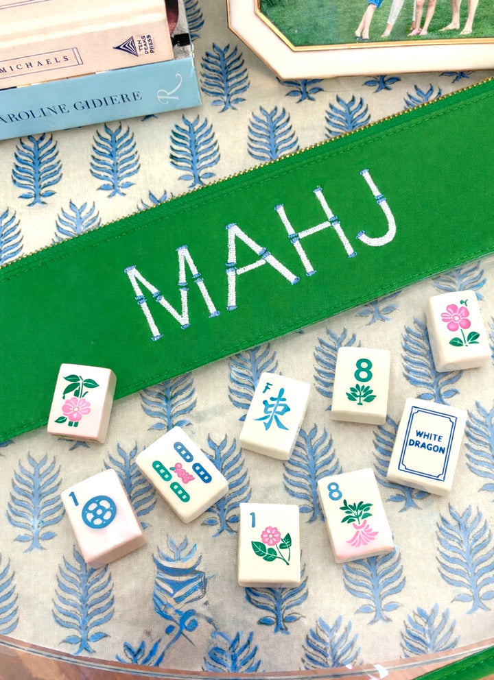Personalized Mahjong Tile Pouch