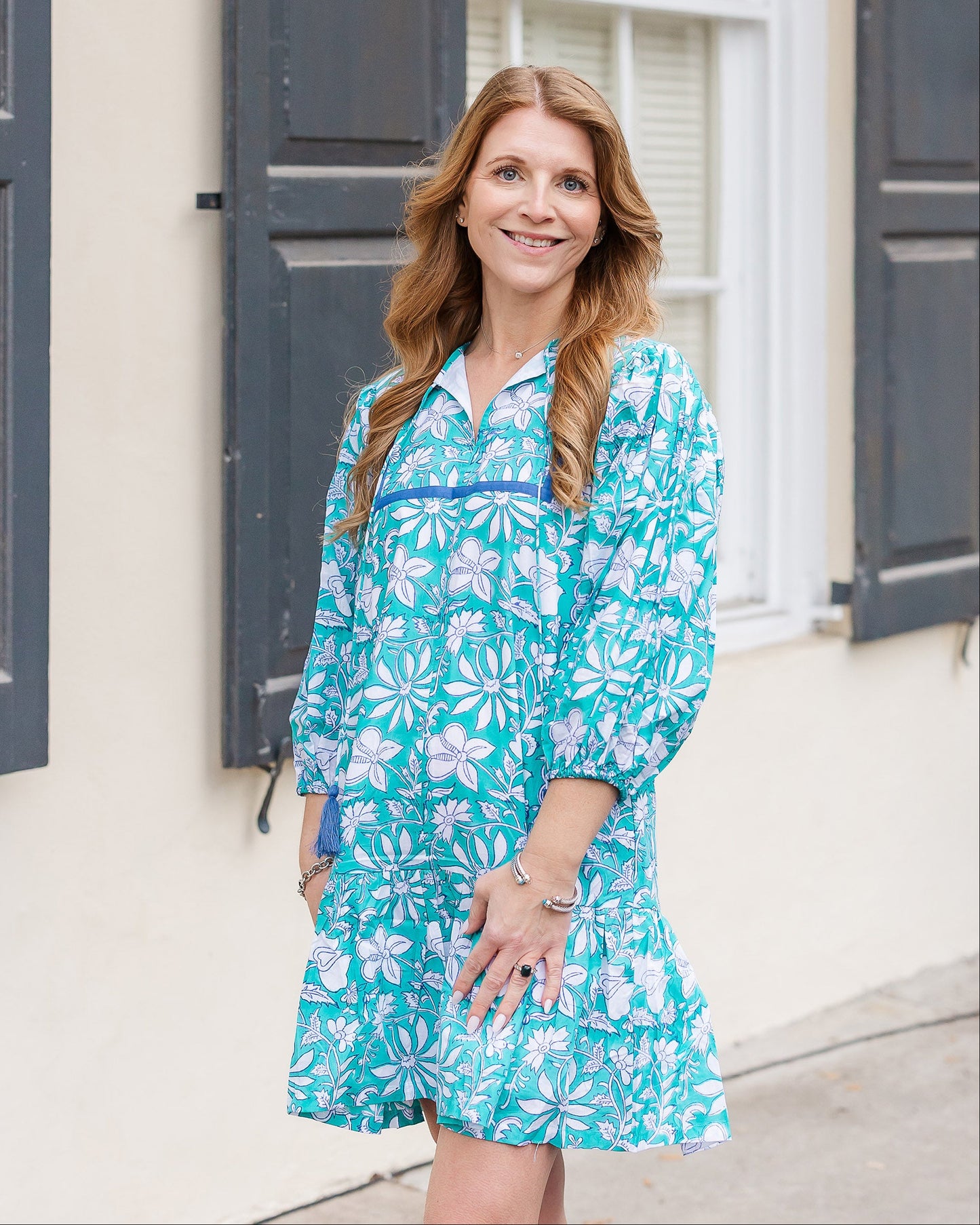 Tisbury Green Dress