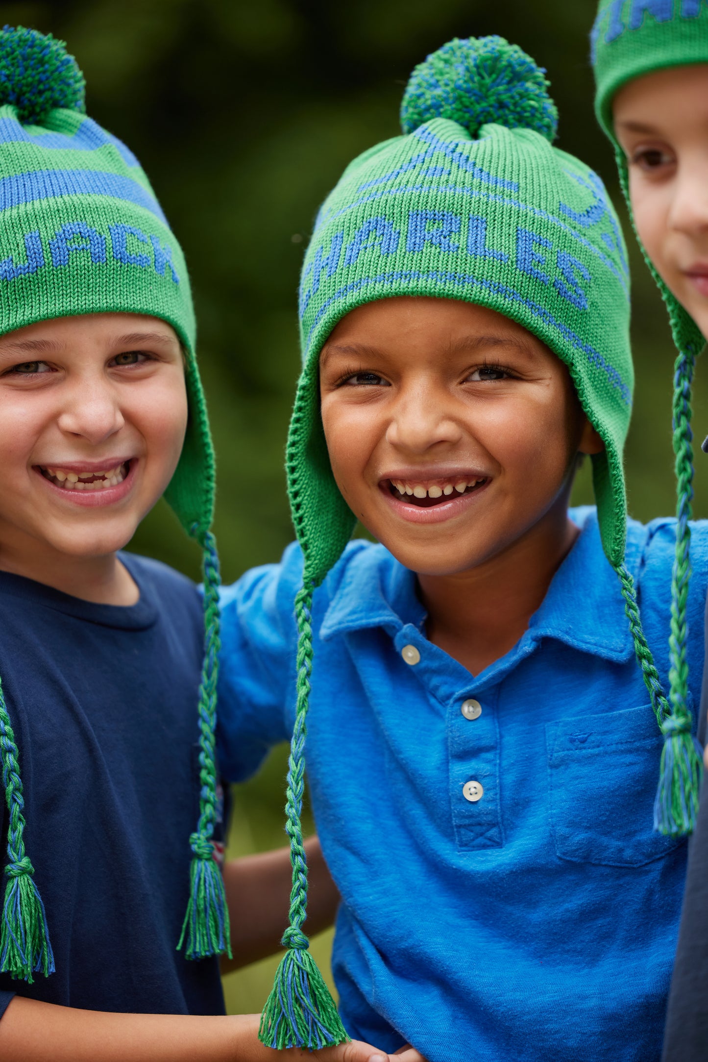 CHILDREN'S PERSONALIZED KNIT HAT
