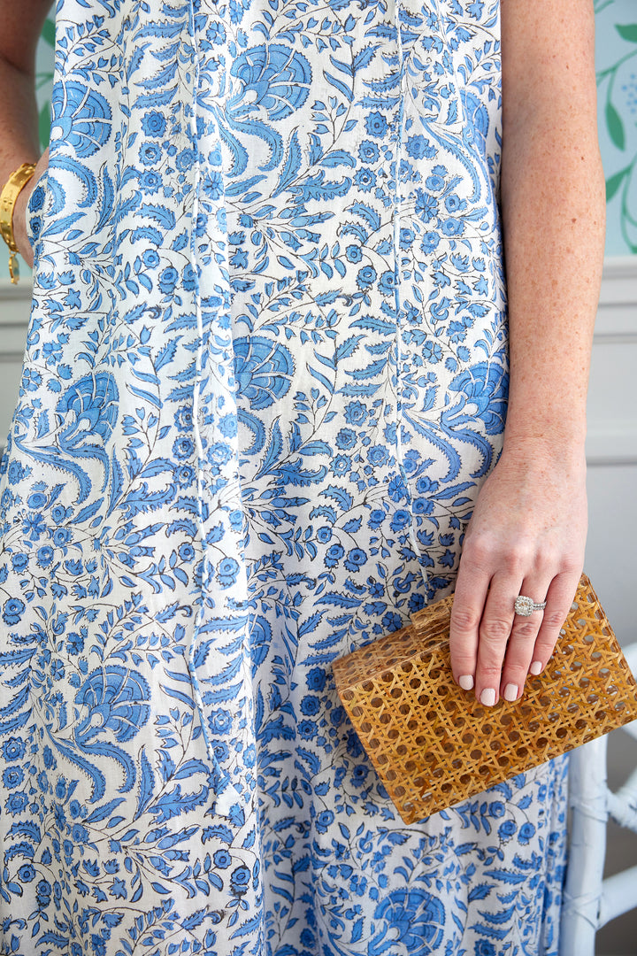 Rattan Box Clutch