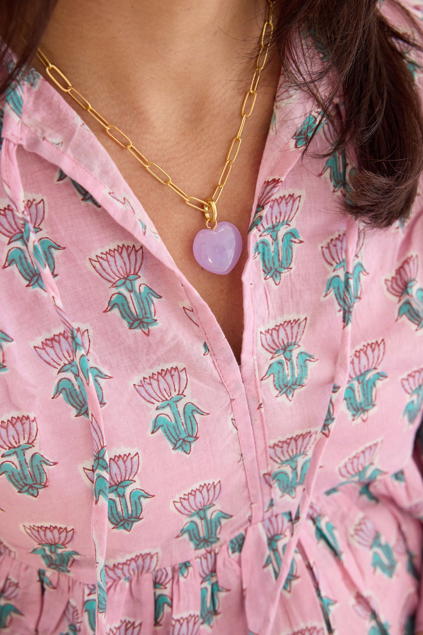 Bette Heart Necklace