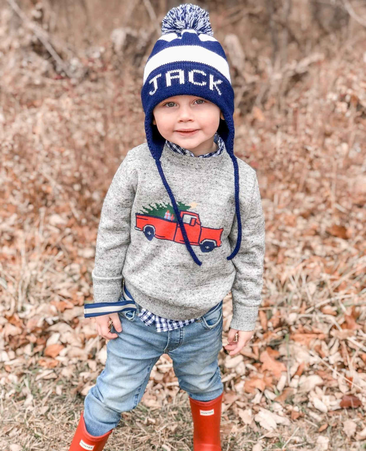 Children's Personalized Flap Hat