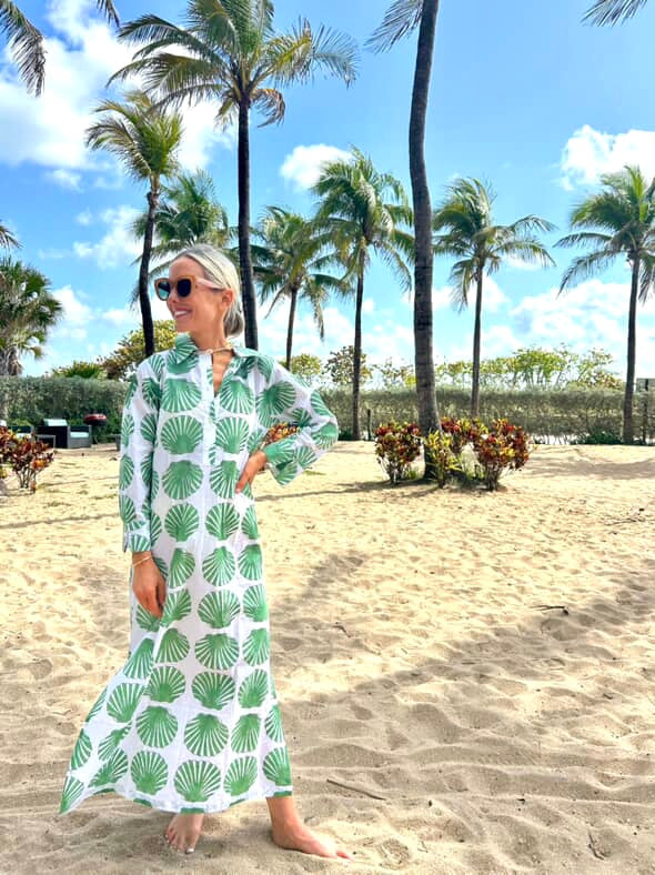 Madaket Green Long Tunic