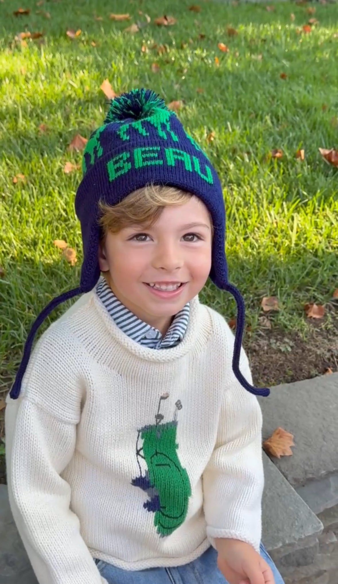 Children's Personalized Flap Hat