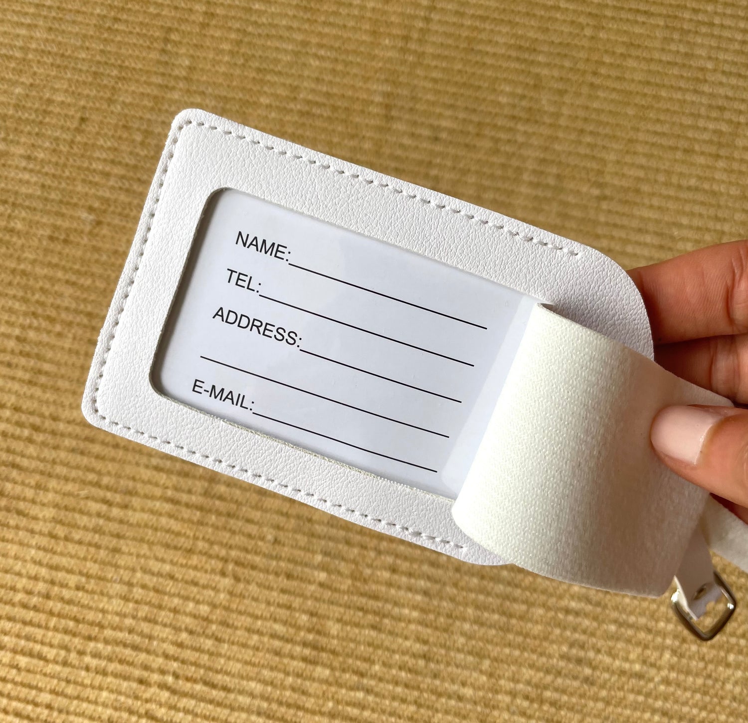 PERSONALIZED LUGGAGE TAG