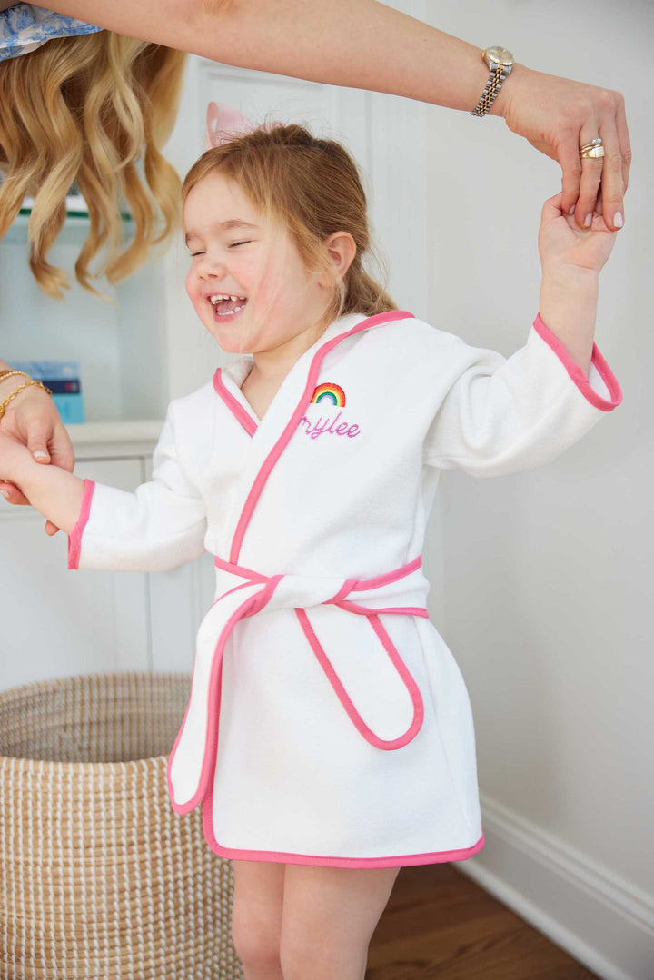 Children's Personalized Hooded Bathrobe