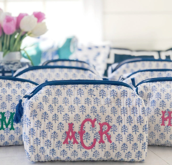 PERSONALIZED QUILTED TOTE – The Monogram Corner