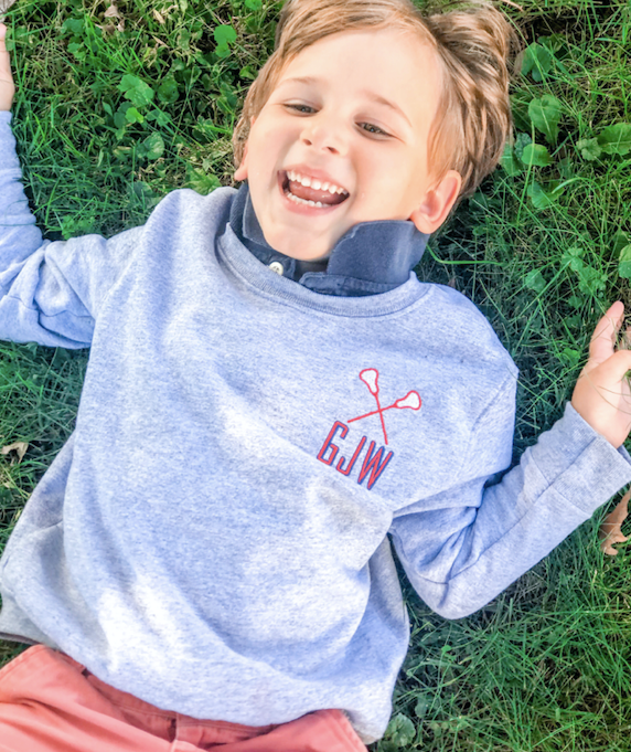 CHILDREN'S MOTIF PULLOVER – The Monogram Corner